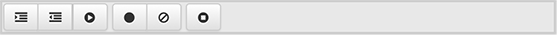 Debugger navigation toolbar